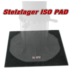 ISO -Stelzlager-Pad 18x18cm - 20 Stück