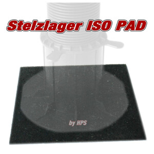 ISO -Stelzlagerpad Pad 18x18cm - 20 Stück