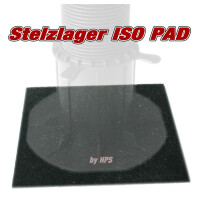 ISO -Stelzlagerpad Pad 18x18cm - 20 St&uuml;ck
