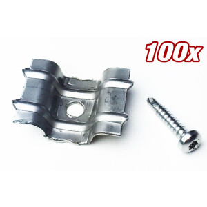 T-Nox Terrassenclip Edelstahl 100Stk