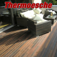 7,5m² Thermoesche Holzterrasse - Abverkauf RESTPOSTEN