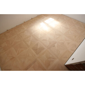 Tafelparkett Elis - Eiche 20/22mm Mehrschicht 6mm Nutzschicht Seidenmatt Versiegelt Ohne Microfase 50 x 50cm