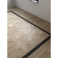 Tafelparkett Elis - Eiche 20/22mm Mehrschicht 6mm Nutzschicht Seidenmatt Versiegelt Ohne Microfase 50 x 50cm