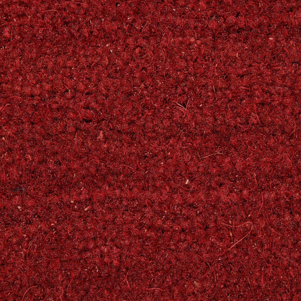 Kokosmatten Rot 17mm  Fussmatte Kokosmatte Kokosläufer