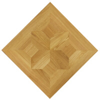 Tafelparkett Design Eiche - Castle 15mm Mehrschicht 6mm Nutzschicht Vorgeschliffen unbehandelt Ohne Microfase 50 x 50cm