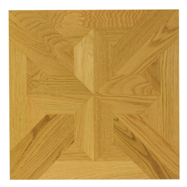 Tafelparkett Design Eiche - CHALET 20/22mm Mehrschicht 8mm Nutzschicht Geölt Microfase in und um der Platte 50 x 50cm