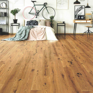 Landhausdiele Eiche natur geölt - Markant - Click