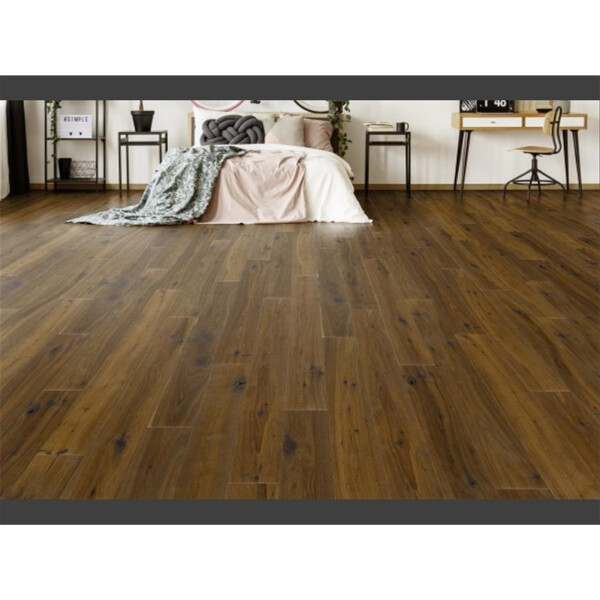 Landhausdiele Holzboden Eiche angeräuchert im Country Stil