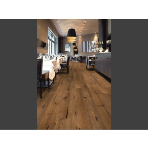 Landhausdiele Eiche angeräuchert und gebürstet...