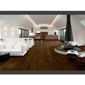 Landhausdiele Eiche angeräuchert, gebürstet und...