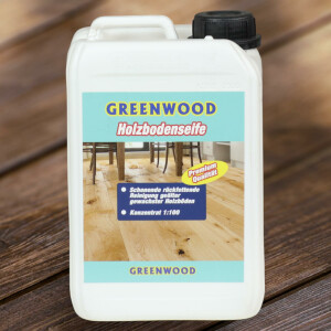 Greenwood Holzbodenseife 3lt - Reinigung geöltes Parkett