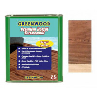 Holzöl Braune Exoten, Ipe-Lapacho Diamantnuß, Thermoholz 2,5lt. - Repair&Protect - Greenwood - Premium Holzöl