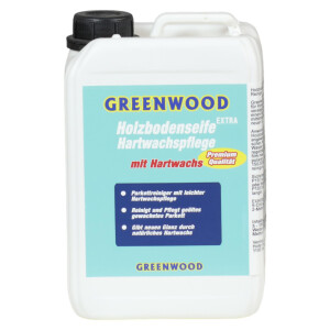 Greenwood Holzbodenseife EXTRA Hartwachspflege 3lt