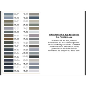 Aluminium Terrassendiele im Wunschfarbton nach RAL