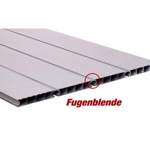 Aluminium Terrassendiele - Anthrazitgrau - RAL 7016