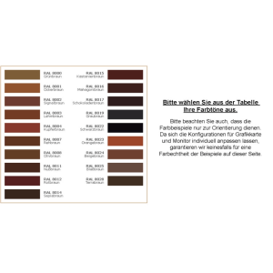 MUSTER Aluminium Terrassendiele