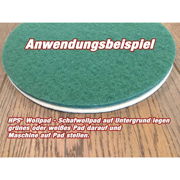 Schafwollpad Ø41cm passend für Reinigungsmaschinen mit 41cm Treibteller