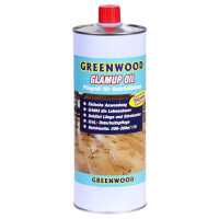 Greenwood GlamUp ÖL WHITE Pflegeöl für weiß geölte Parkettböden 1lt