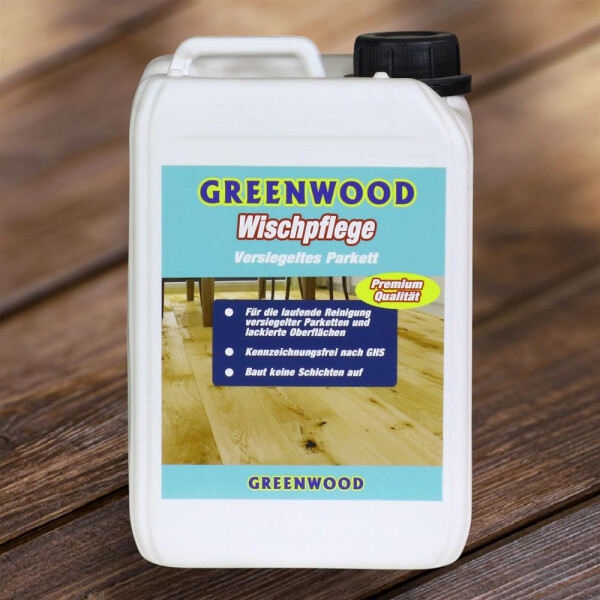 Wischpflege - Versiegeltes Parkett 3lt Greenwood