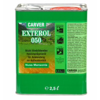 Carver Exterol 050 Terrassen&ouml;l - Nuss Mansonia -  2,5lt