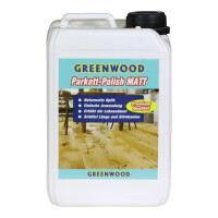 Greenwood Parkettpolish Matt 3l - Grund-Erstschutz & Dauerpflege