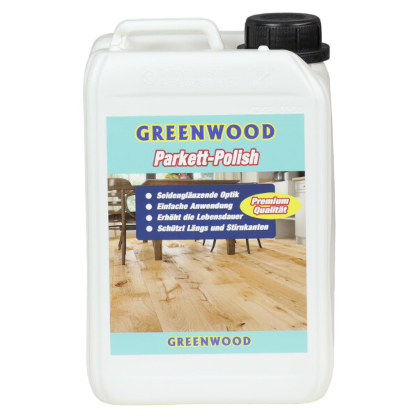 Greenwood Parkettpolish Seidenglanz 3lt