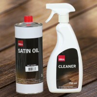 Kährs Satin Oil MATT - 1 Liter Pflegeöl und Spray Cleaner