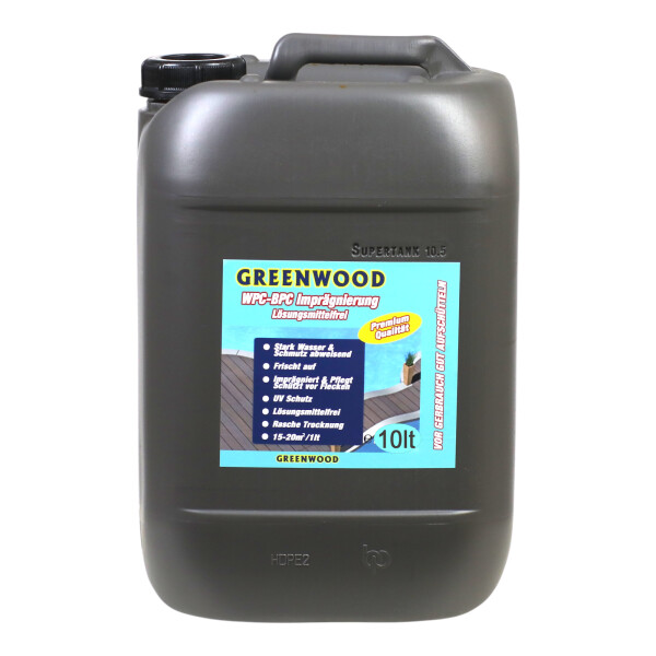 WPC Imprägnierung 10lt -  ECO Lösungsmittelfrei SCHWARZ/Anthrazit #6