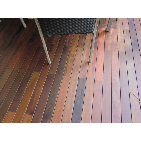12m² Abverkauf - Ipe Diamantnuß -Short-125- Holzterrasse - System CONSYLT