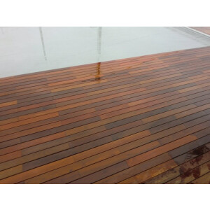 12m² Abverkauf - Ipe Diamantnuß -Short-125- Holzterrasse - System CONSYLT