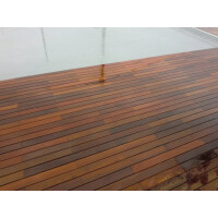 12m² Abverkauf - Ipe Diamantnuß -Short-125- Holzterrasse - System CONSYLT