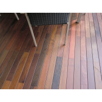 12m² Abverkauf - Ipe Diamantnuß -Short-125- Holzterrasse - System CONSYLT