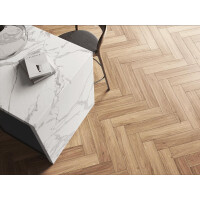 Aktion Eiche Fischgrät Fertigboden Langstab Vinyl-Click