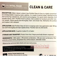 Weitzer Parkett ProVital Wischpflege