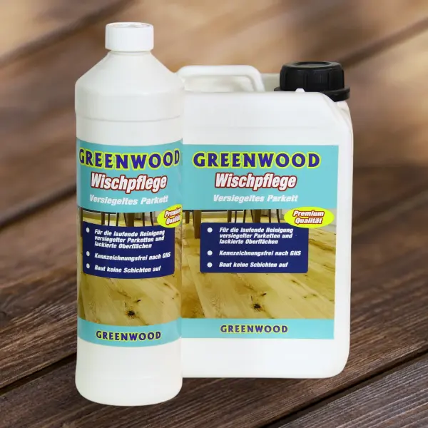Wischpflege - Versiegeltes Parkett Greenwood