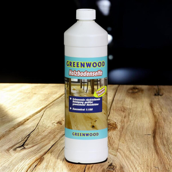Greenwood Holzbodenseife - Reinigung geöltes Parkett
