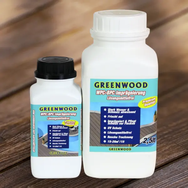 WPC Imprägnierung - Beste Pflege und Farbauffrischung für WPC Terrassen