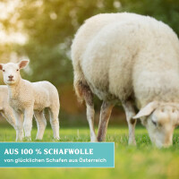 Handpolierpad Auftragspad Pro 11,5 x 25cm / 1Stück echte Schafwolle