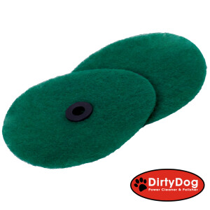 DirtyDog 2-Stück Pad Grün