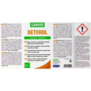 Carver Deterol Holzbodenseife Natur 1lt