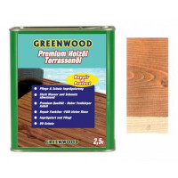 Holz&ouml;l Cumaru-Rot 2,5lt. - Repair&amp;Protect - Greenwood - Premium Holz&ouml;l