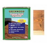 Holz&ouml;l Bangkirai  2,5lt. - Repair&amp;Protect - Greenwood - Premium Holz&ouml;l