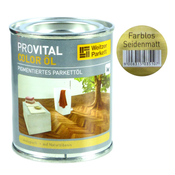 Weitzer PROVITAL 125ml Aufbauöl-Reparaturöl "Farblos seidenmatt" 125ml